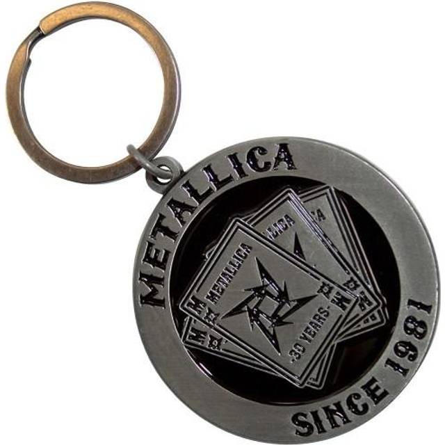 Metallica 30th Anniversary Playing Card Keyring