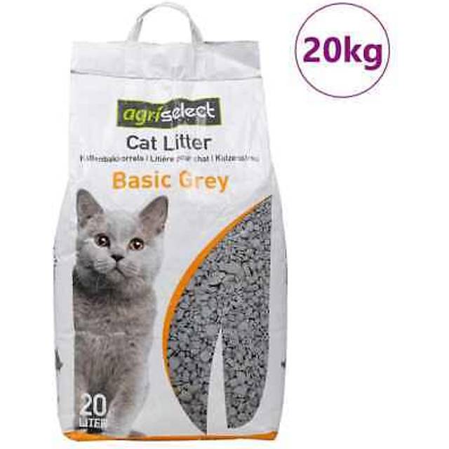 vidaXL Cat Litter with Baby Powder Fragrance Bentonite 20L