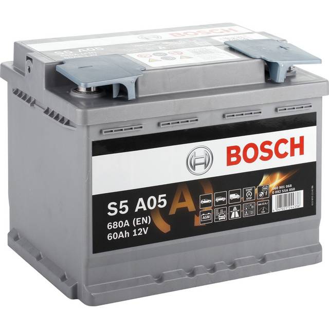 Bilbatteri AGM 60 Ah