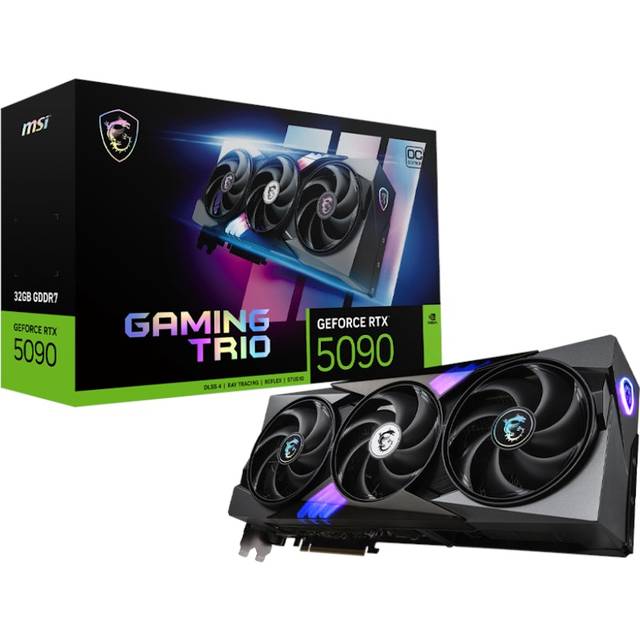 MSI GeForce RTX 5090 GAMING TRIO OC 32GB grafikkort