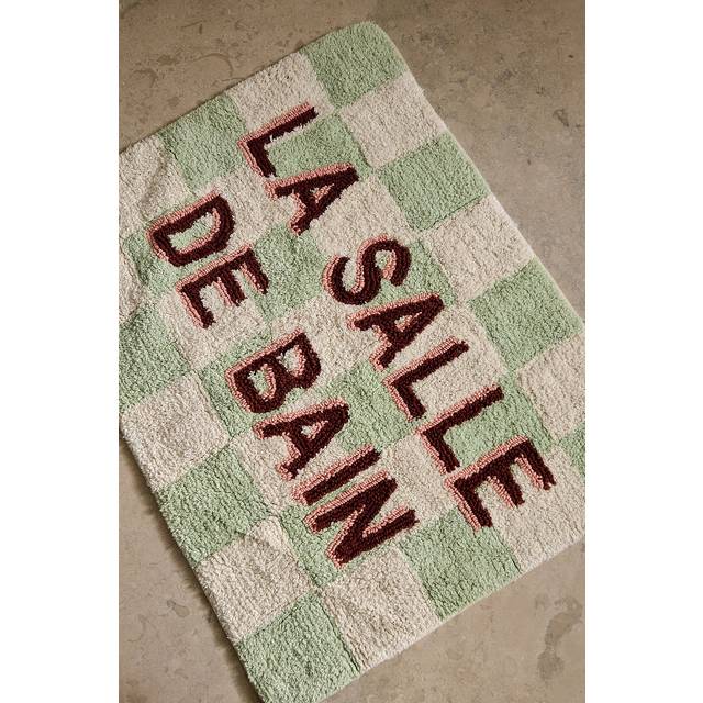 Ellos Home - Badrumsmatta Bathmat Paris - Grön