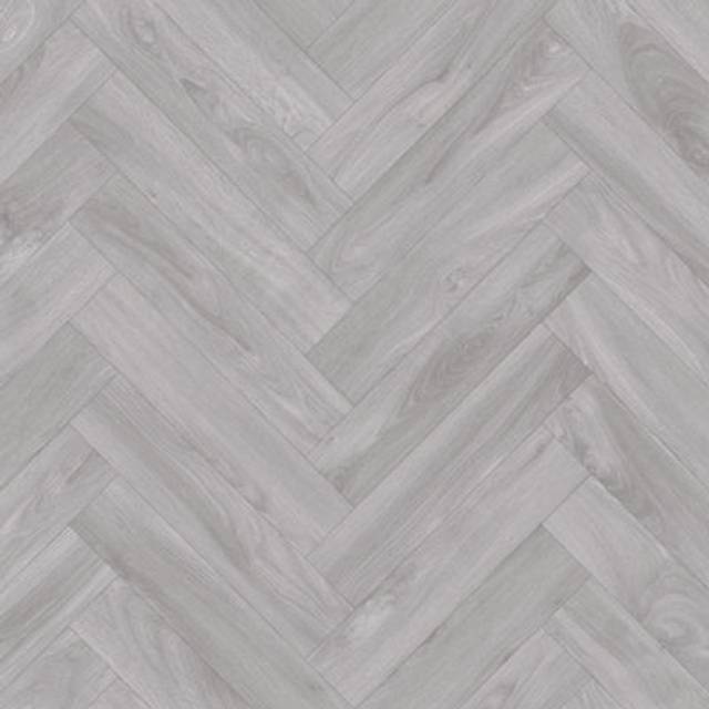 "(2m(6'6"") X 4m(13'1"")-8mÂ², Cloudy Herringbone) Durable Anti-Slip Vinyl Flooring for Kitchen, Bathroom, and Dining Room"