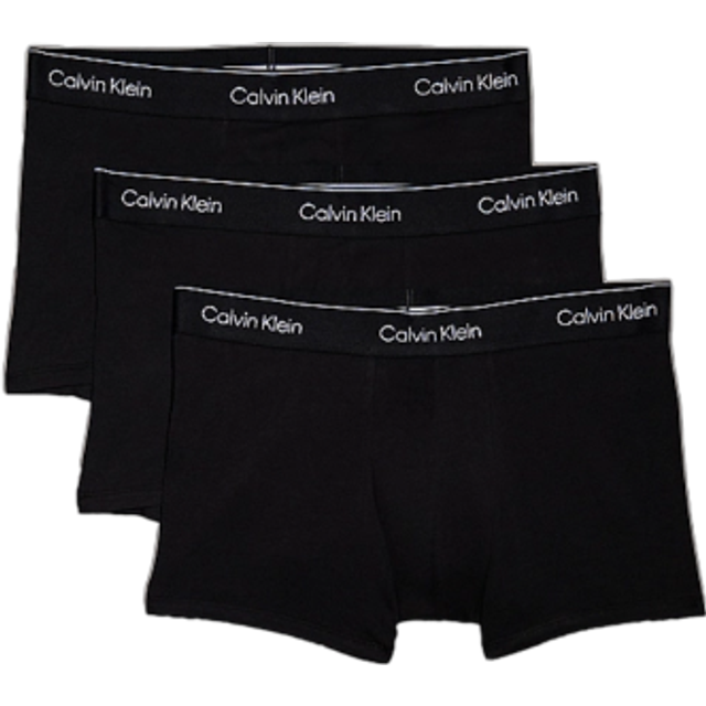 Calvin Klein Trunk 3-Pack Black XXL (XXL)