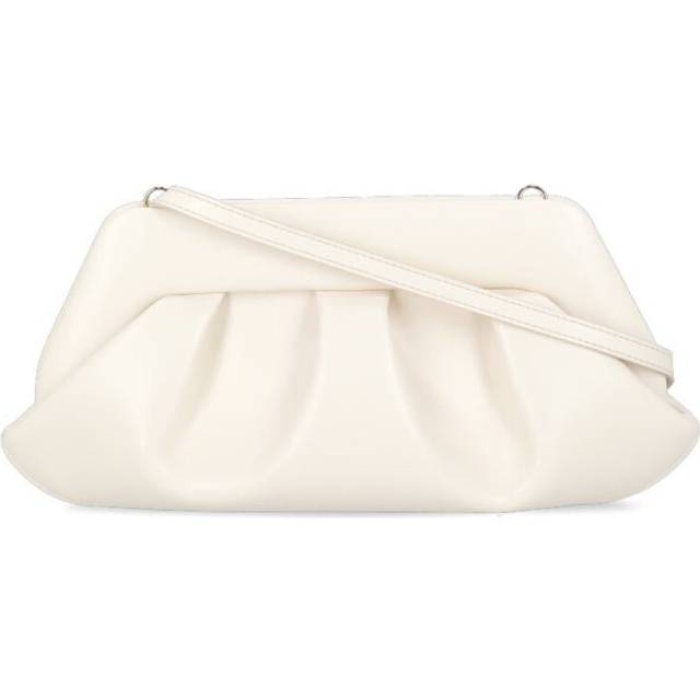 THEMOIRè, Clutches, female, White, ONE SIZE, Detachable Shoulder Bag with Magnetic Closure