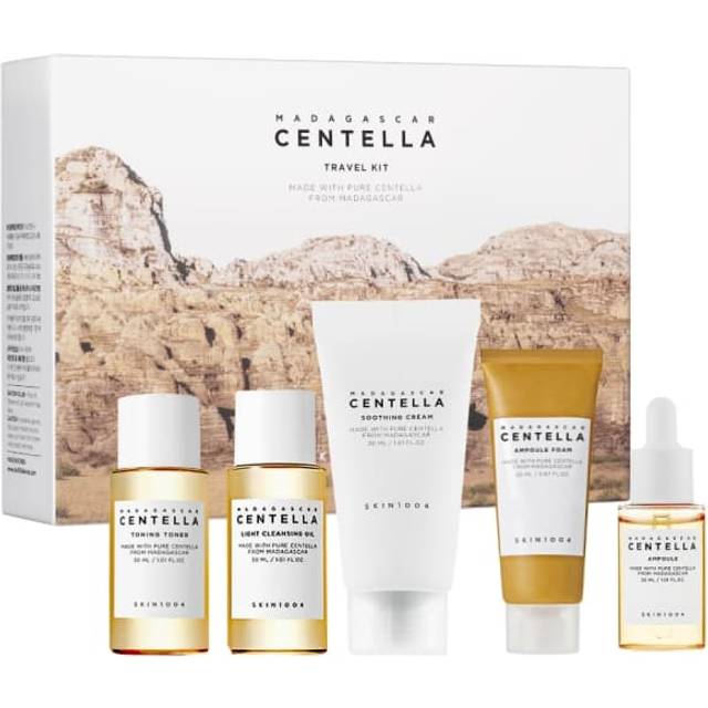 SKIN1004 Madagascar Centella Travel Kit 30 ml + 20 ml + 30 ml + 30 ml + 30 ml
