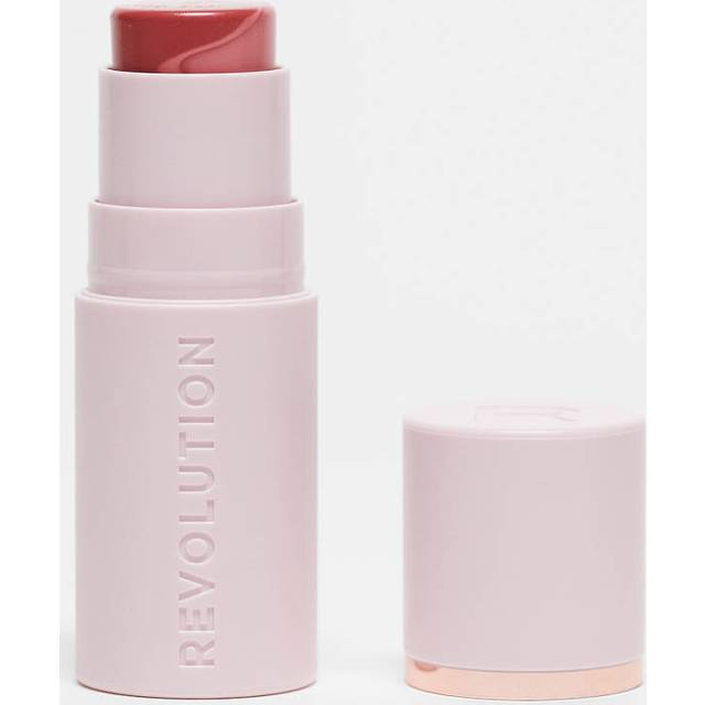 Makeup Revolution Skin Silk Marble Blush Stick Rosy Cheeks - Nude