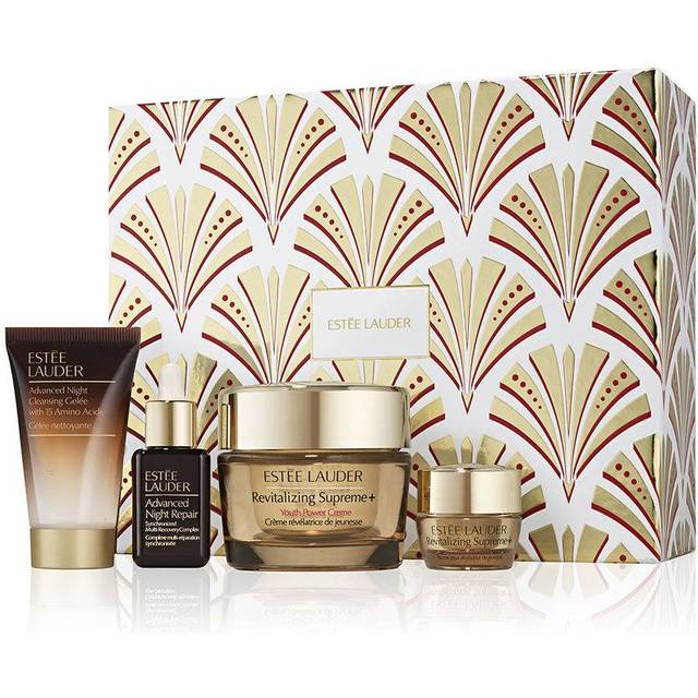 Estée Lauder Revitalizing Supreme Gift Set 50ml Youth Power Cream + 30ml Advanced Night Cleansing Gelee + 15ml Night Repair Serum + 5ml Youth Power Eye Balm