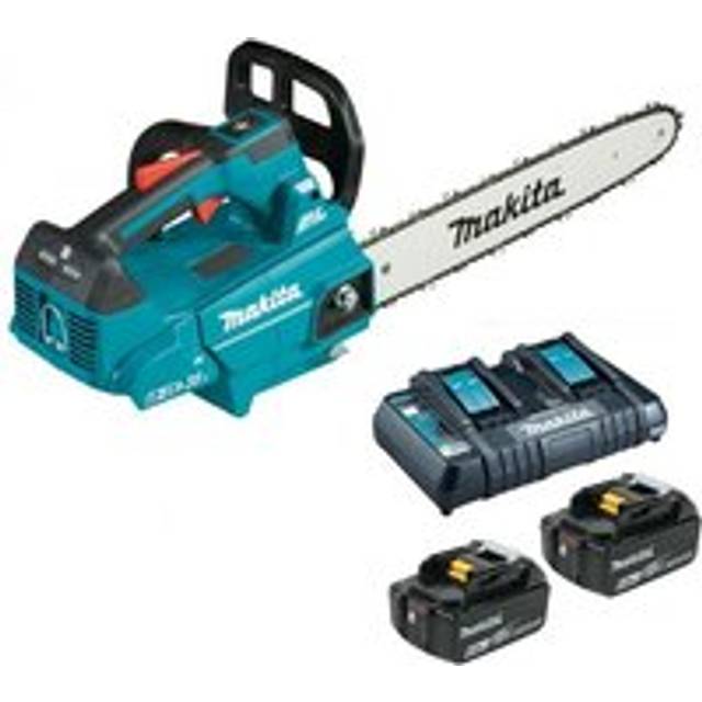 DUC306 Twin 18v 36v lxt Li-Ion Brushless TopHandle Chainsaw 30cm 2x6ah - Makita
