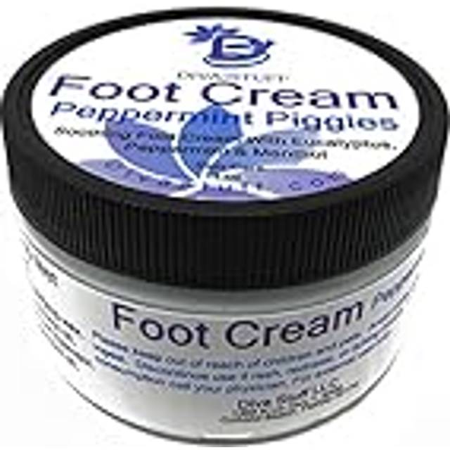Diva Stuff Peppermint Piggies Soothing Foot Cream w/Eucalyptus  Pepper