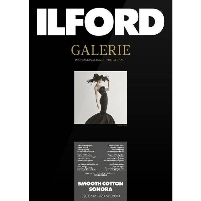 "((44"") 111.8cm x 15m) Ilford Galerie Smooth Cotton Sonora Photo Paper Rolls 320GSM"