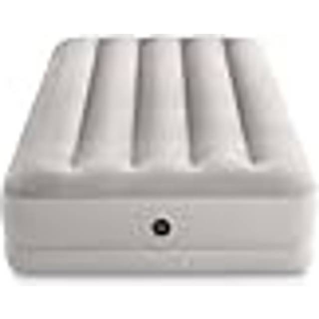Intex Twin Dura-Beam Prestige Mid-Rise Airbed med USB150, uppblåst storlek: 99 cm x 1,91 m x 30 cm (64177)