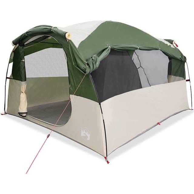 vidaXL Family Tent Tunnel 6-Person Blue Waterproof