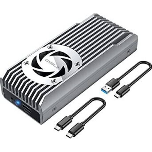 ineo M.2 NVMe SSD Enclosure Built-in Cooling Fan [C2598-NVMe series] (