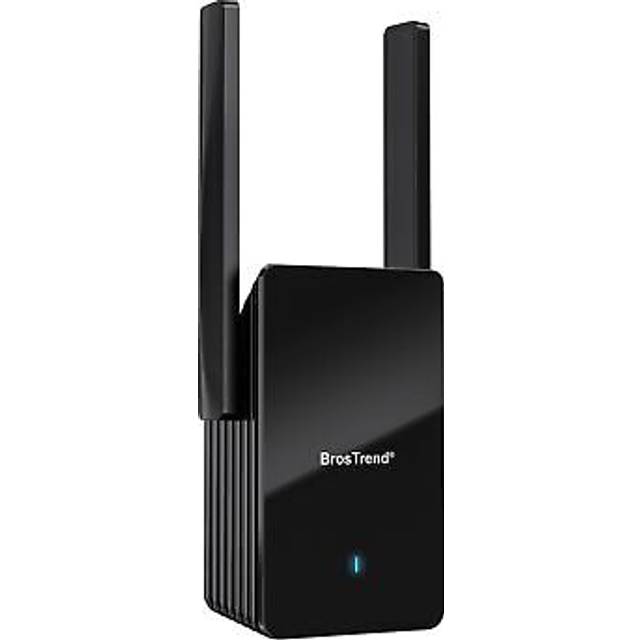 BrosTrend WiFi 6 AX3000 WiFi Extender Booster, WiFi Booster Range Extender, Broadband WiFi Repeater with Gigabit Port, Dual Band Wireless Internet