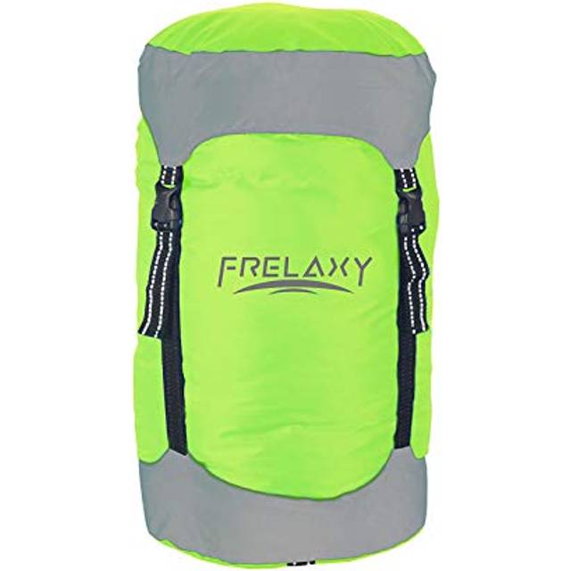 Frelaxy Compression Sack  40% More Storage! 11L/18L/30L/45L Stuff Sack Neon Green  M