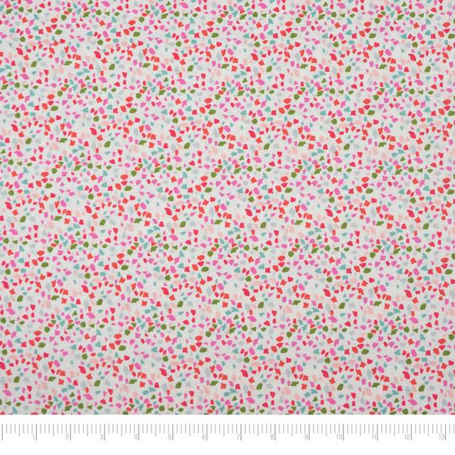 Singer Fabrics  100% Cotton  Pink Party Confetti  Cut by The Yard