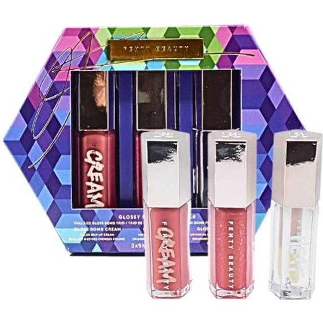 Fenty Beauty by Rihanna Glossy Posse Volume 6.0 Full-Size Gloss Bomb Trio