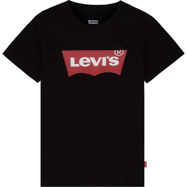 Levi's pojkar fladdermusvinge t-shirt pojke, Svart, 2 år
