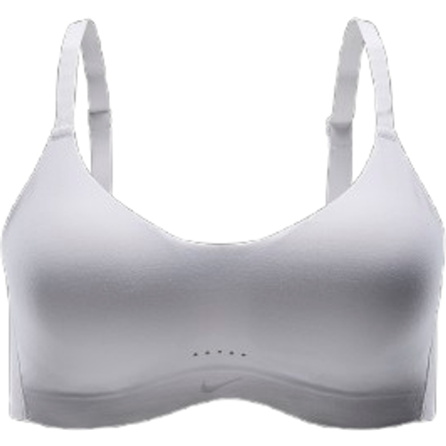 Nike Alate Minimalist Women's Light-Support Padded Convertible Sports Bra - White - Polyester/Elastane - 2XL (F-G)