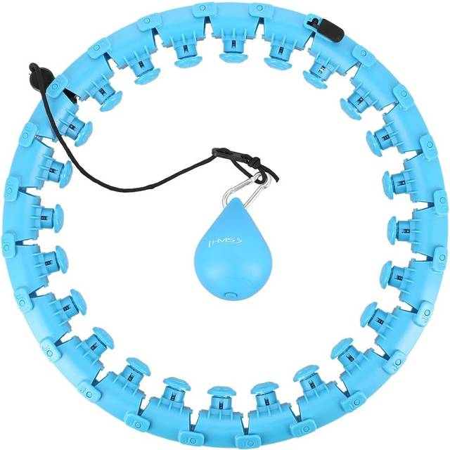 HMS Hula Hop Med Faner Og Vægte HHW01 Blå