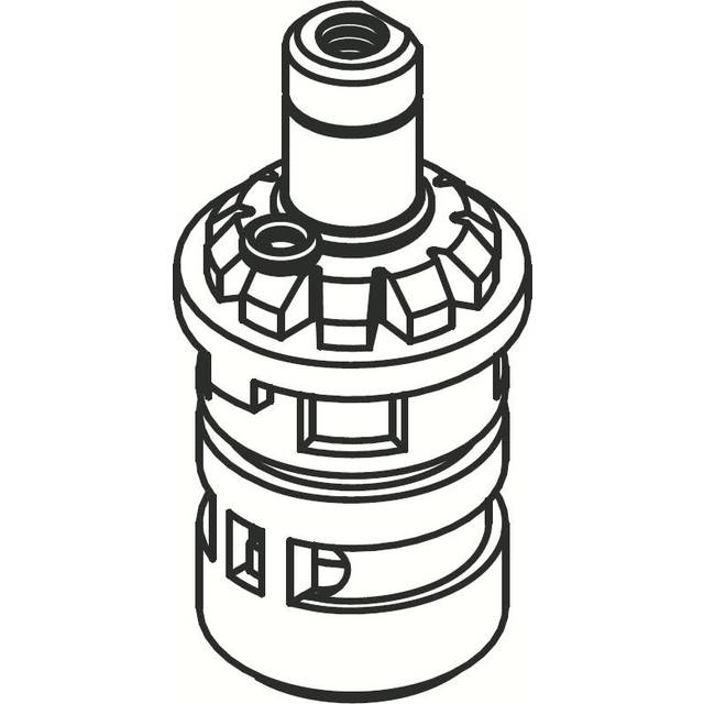 Moen 121551 Commercial 2-Handle Plastic Shell Ceramic Disc Cartridge-C