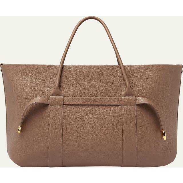 Loro Piana Ghiera Large leather shopper - brown (One Size)