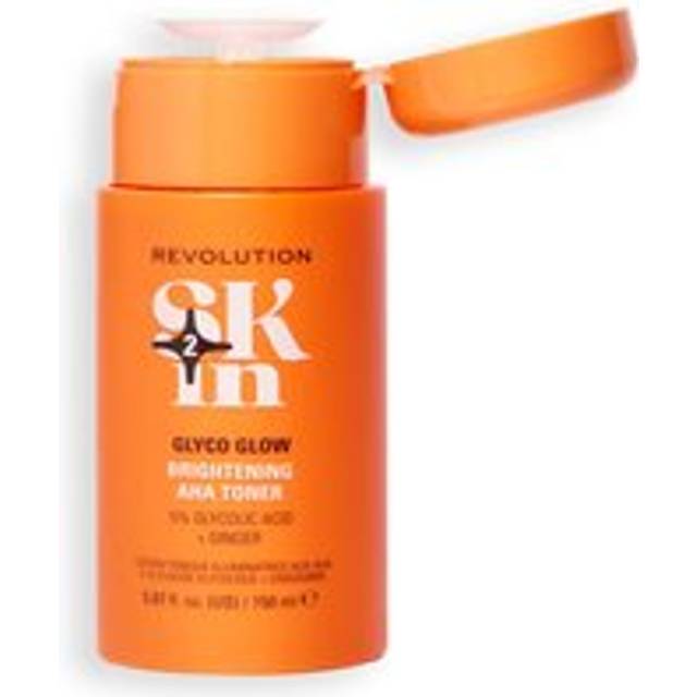 Revolution Skin Glyco Glow 5% Glycolic Acid & Ginger Brightening AHA Toner
