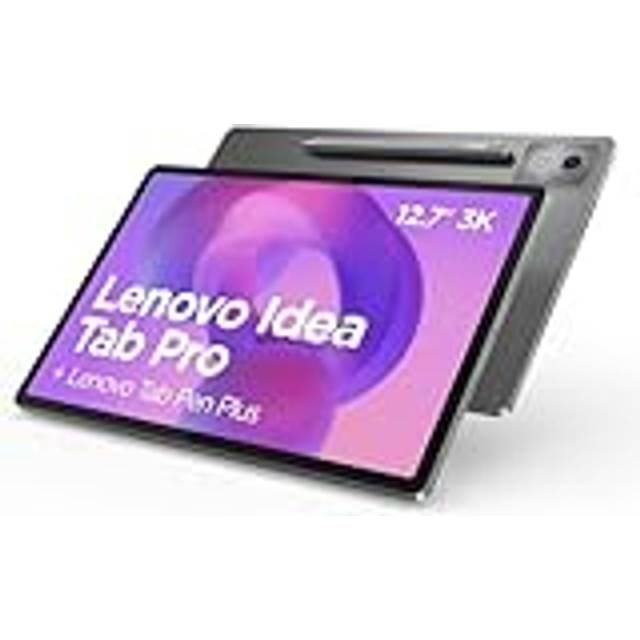 Lenovo Idea Tab Pro surfplatta | 12,7 tum 3K-skärm | MediaTek Dimensity 8300 | 8 GB RAM | 256 GB eMMC | Android 14 | Luna Grey | inkl. Tab Pen Plus