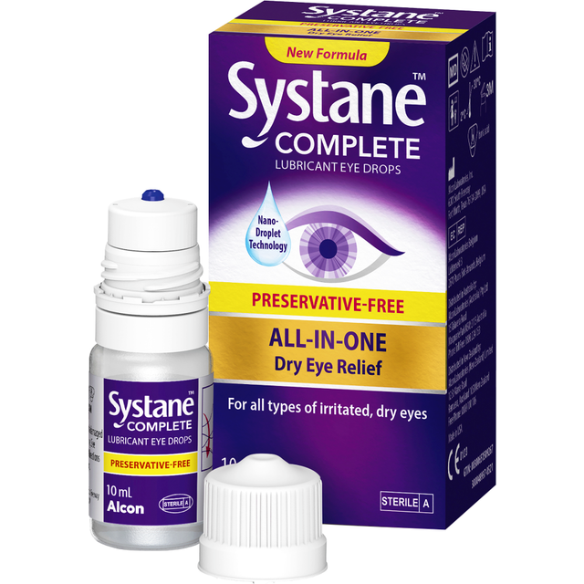 Ögondroppar Systane COMPLETE Preservative-Free 10 ml