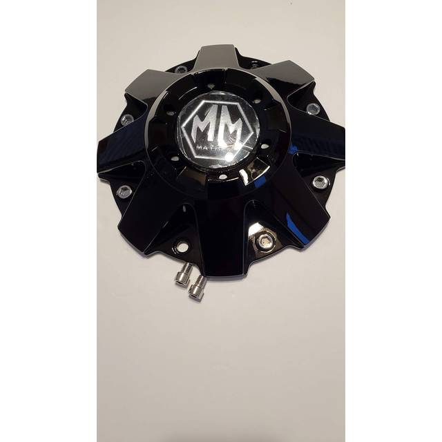 Mayhem Wheels Black Center Cap with 2 mounting Screws Bolt C108040B01