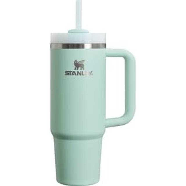 STANLEY Vacuum Quencher Mint Cold Insulated Sturdy Straw Water Bottle Summer Outdoor Dishwasher Safe Warranty Japanese H2.0 0.88L (Genuine Product) mint