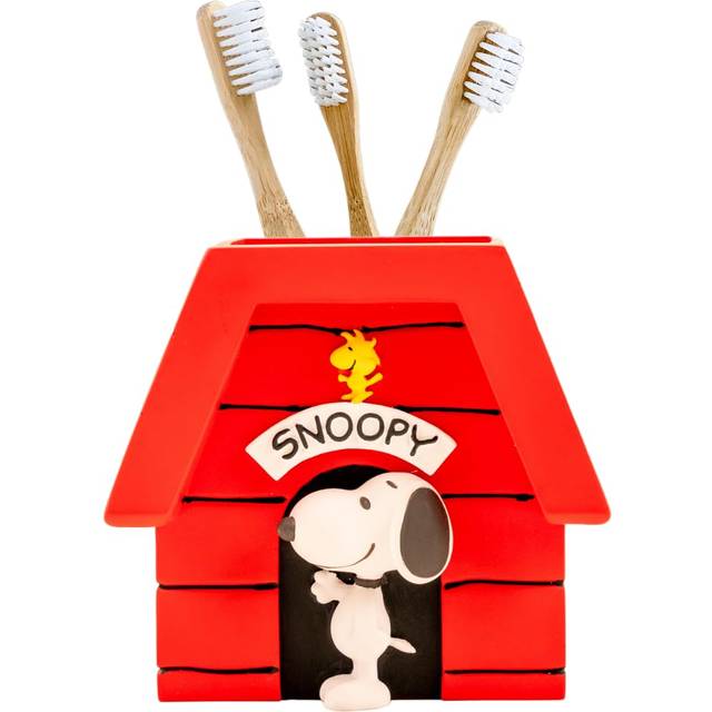 Collectibles Peanuts Snoopy Toothbrush Holder - Makeup Brushes/Pens Tumbler  (Officially Licensed Product) by Franco