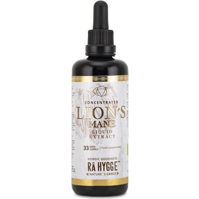Rå Hygge Lion s Mane Flytande Extrakt EKO - 100 ml
