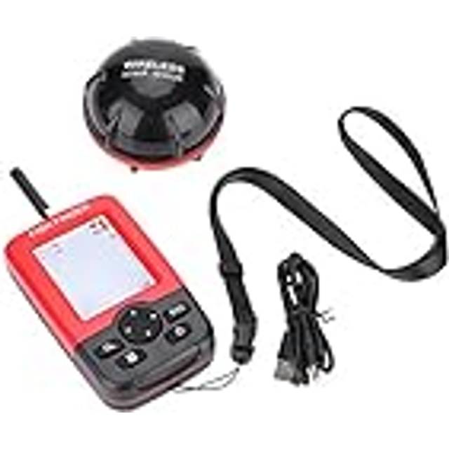 100 Mt ABS Fish Finder Wireless Sonar Sensor Echolot für Nachtfischen Wasserreservoir