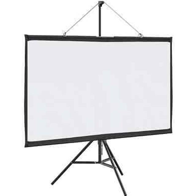 vidaXL Projection Screen with Tripod 60 Inch 16:9 - White