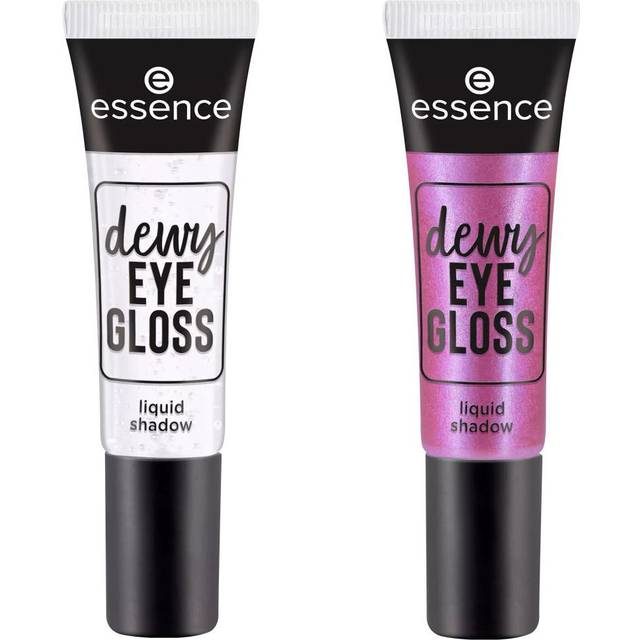 Essence - Dewy Eye Gloss Liquid Eyeshadow 2 Pack - 01 Crystal Clear/02 Galaxy Gleam - 16 ml