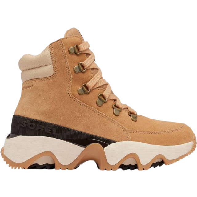 Sorel Women's Kinetic Impact Conquest Plus WP Waterproof Ankle Boots Tan Brown - UK 8