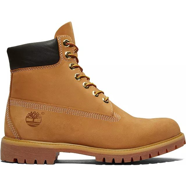 Timberland Premium 6 Inch Lace Up Waterproof Boot - Wheat/Nubuck