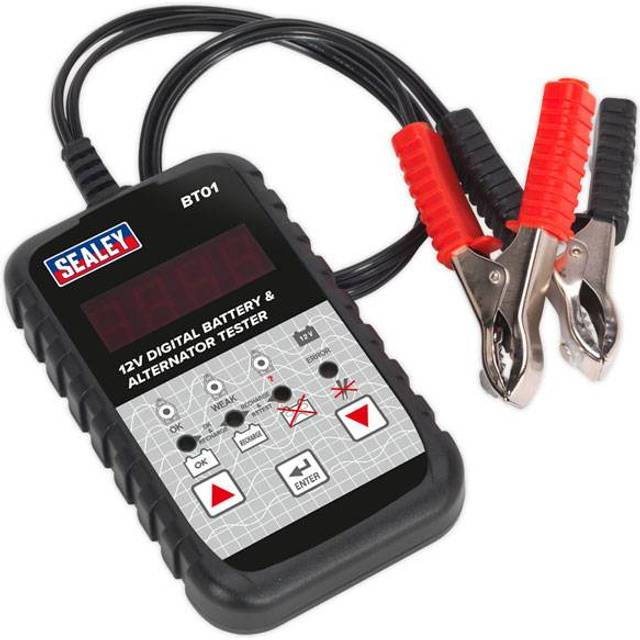 Sealey - Digital Battery & Alternator Tester 12V BT01