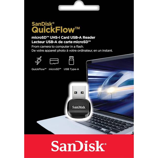 SanDisk SDDR-B731-GN6NN card reader USB 3.2 Gen 1 (3.1 Gen 1) Type-A Black