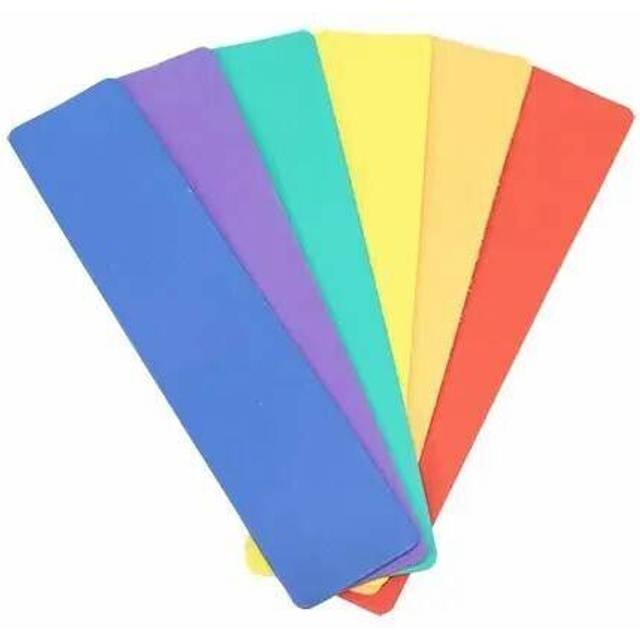 Set of 6 polyvinyl line markers Softee - Multicolore