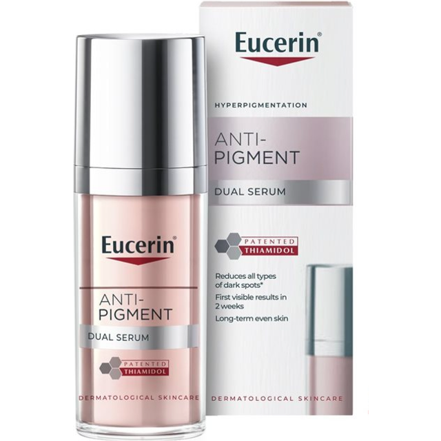 Eucerin Anti-Pigment Dual Serum 30ml - Dark Spot Correction - with Thiamidol & Hyaluronic Acid - Face the Future