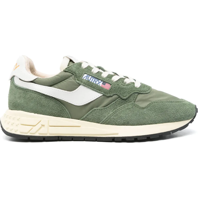 Autry, Sneakers, male, Green, 9 UK, Reelwind Low Trainers
