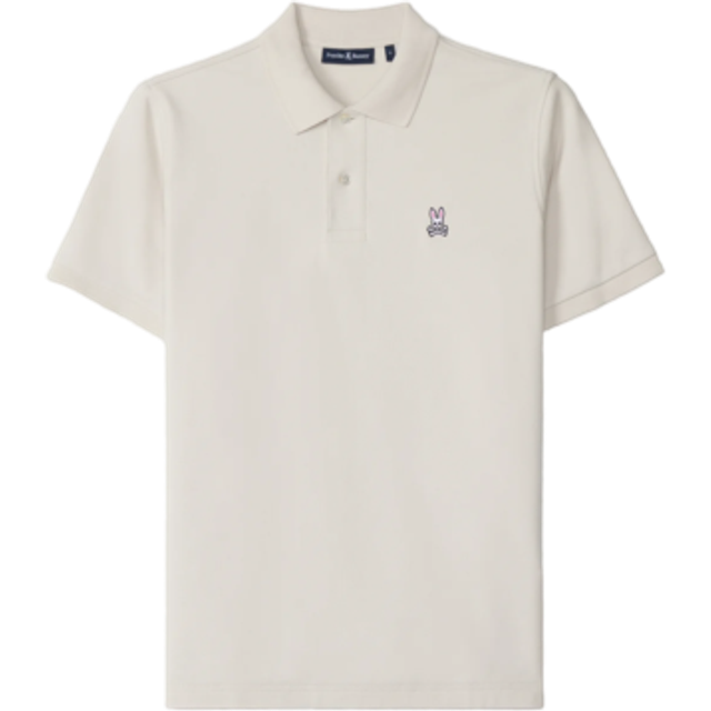 Psycho Bunny Pima Cotton Regular Fit Short Sleeve Pique Polo Shirt