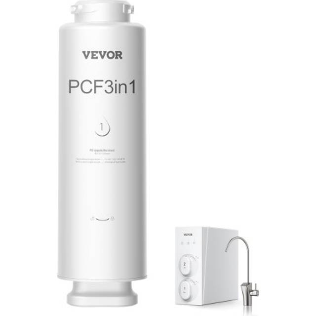 VEVOR PCF-Verbundfilter Ersatz f&#xFC;r SS-001/003/005 Untertisch-Wasserfilter