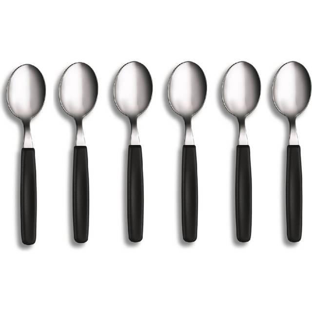 Set of 6 soup spoons Victorinox Swissclassic - Noir - One size