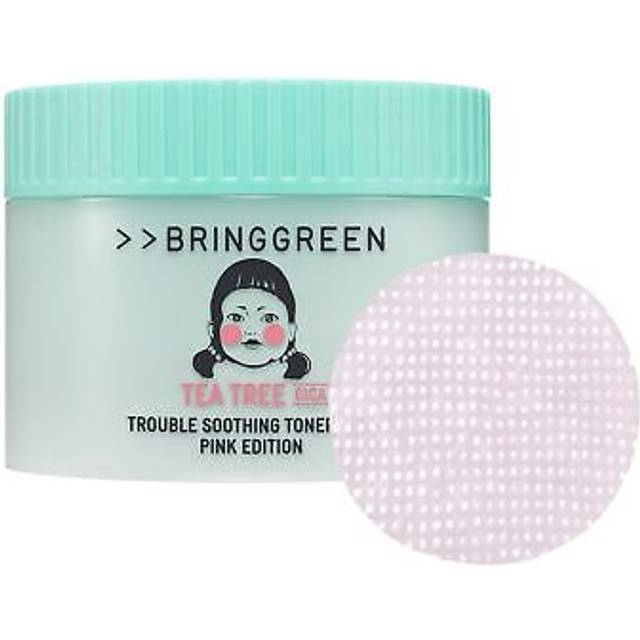 BRINGGREEN X Netflix Squid Game Edition Tea Tree CICA Trouble Soothing Toner Pad 90P Pink Edition