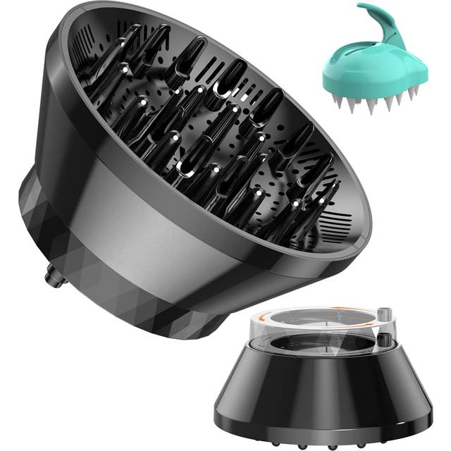 Universal Collapsible Hair Diffuser,Hair Dryer Diffuser for Curly Wave and Natural Hair, Diffuser Attachment for Hair Dryer,Profession Blow Dryer