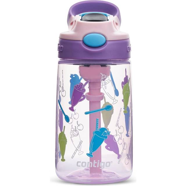 children's drinking bottle Easy Clean Autospout with straw, BPA-free robust water bottle, 100% leak-proof, easy to clean, ideal for daycare, school