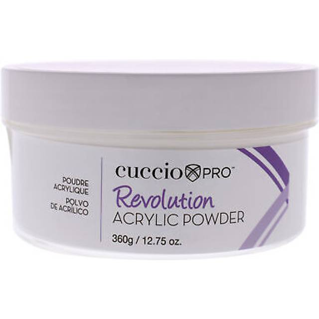 Cuccio Pro - Acrylic Powder - White - for Women - Acrylic Powder - 12.75 oz